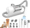 Pet Grooming Vacuum Kit 12-in-1 Low Noise Dog Hair Remover with 2.5L Dust Cup