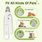 2-in-1 Dog Nail Grinder & Clipper with LED Light for Dogs and Cats