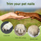 2-in-1 Dog Nail Grinder & Clipper with LED Light for Dogs and Cats