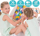 3D Wooden Tetris Puzzle Toy – Montessori Stacking Blocks for Kids & Adults