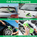 XINDELL Windshield Cleaner Tool – Extendable Car Glass Wiper with Microfiber Pad