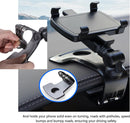 Upgraded Car Phone Holder Dashboard Mount – 360° Adjustable Clip Cradle