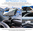 Upgraded Car Phone Holder Dashboard Mount – 360° Adjustable Clip Cradle