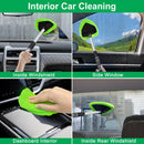 XINDELL Windshield Cleaner Tool – Extendable Car Glass Wiper with Microfiber Pad