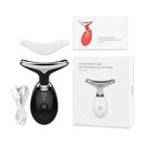 EMS Face & Neck Lift Massager – LED Light Therapy Anti-Aging Skin Tightener