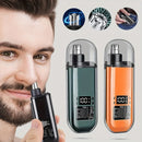Men’s USB Rechargeable Nose & Ear Hair Trimmer – Portable Electric Grooming Clipper | Quick Charge, Compact Design