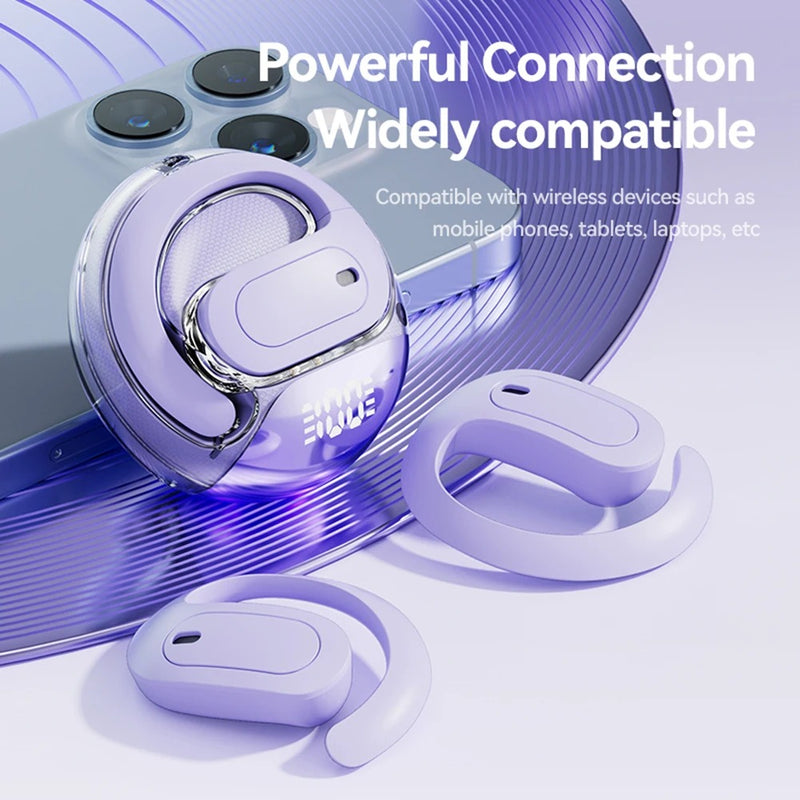 M112 AI Real-Time Translator Earbuds Bluetooth 5.4 Wireless Language Translation Headphones
