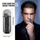 Men’s USB Rechargeable Nose & Ear Hair Trimmer – Portable Electric Grooming Clipper | Quick Charge, Compact Design