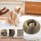 Magic Cat Scratch Board Toy with Ball Round Corrugated Cat Claw Grinding Frame