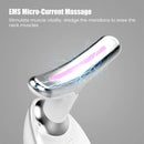 EMS Face & Neck Lift Massager – LED Light Therapy Anti-Aging Skin Tightener