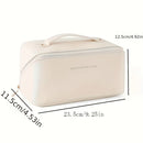 Luxury Makeup Organizer Bag – Travel Cosmetic Case with Zipper Storage