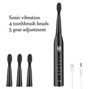 Rechargeable Electric Toothbrush – 5 Modes, USB Charging, IPX7 Waterproof