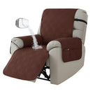 1-Seater Waterproof Recliner Cover – Quilted Armchair Slipcover Protector