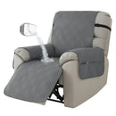 1-Seater Waterproof Recliner Cover – Quilted Armchair Slipcover Protector