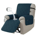 1-Seater Waterproof Recliner Cover – Quilted Armchair Slipcover Protector