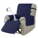 1-Seater Waterproof Recliner Cover – Quilted Armchair Slipcover Protector